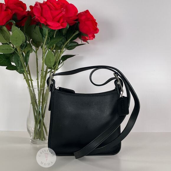 LIKE NEW Vintage Coach Legacy Small Crossbody 6610 Black 2003 - Picture 1 of 10